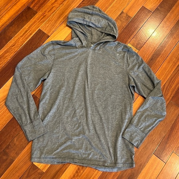 ⭐️ chubbies Gray Reflective Flamingo Palms Print Hoodie Pullover Medium - Picture 2 of 9